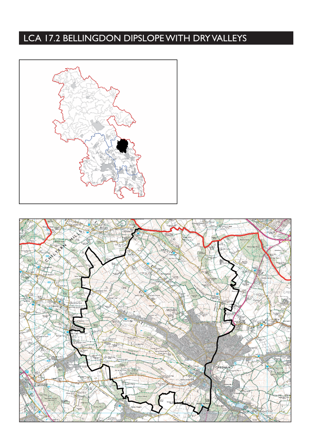 Lca 17.2 Bellingdon Dipslope with Dry Valleys