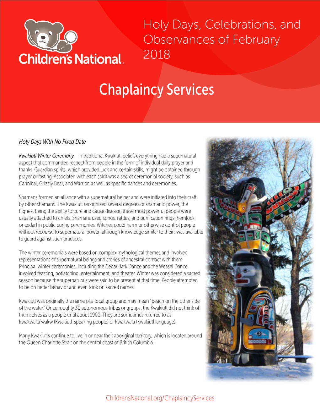 Chaplaincy Services