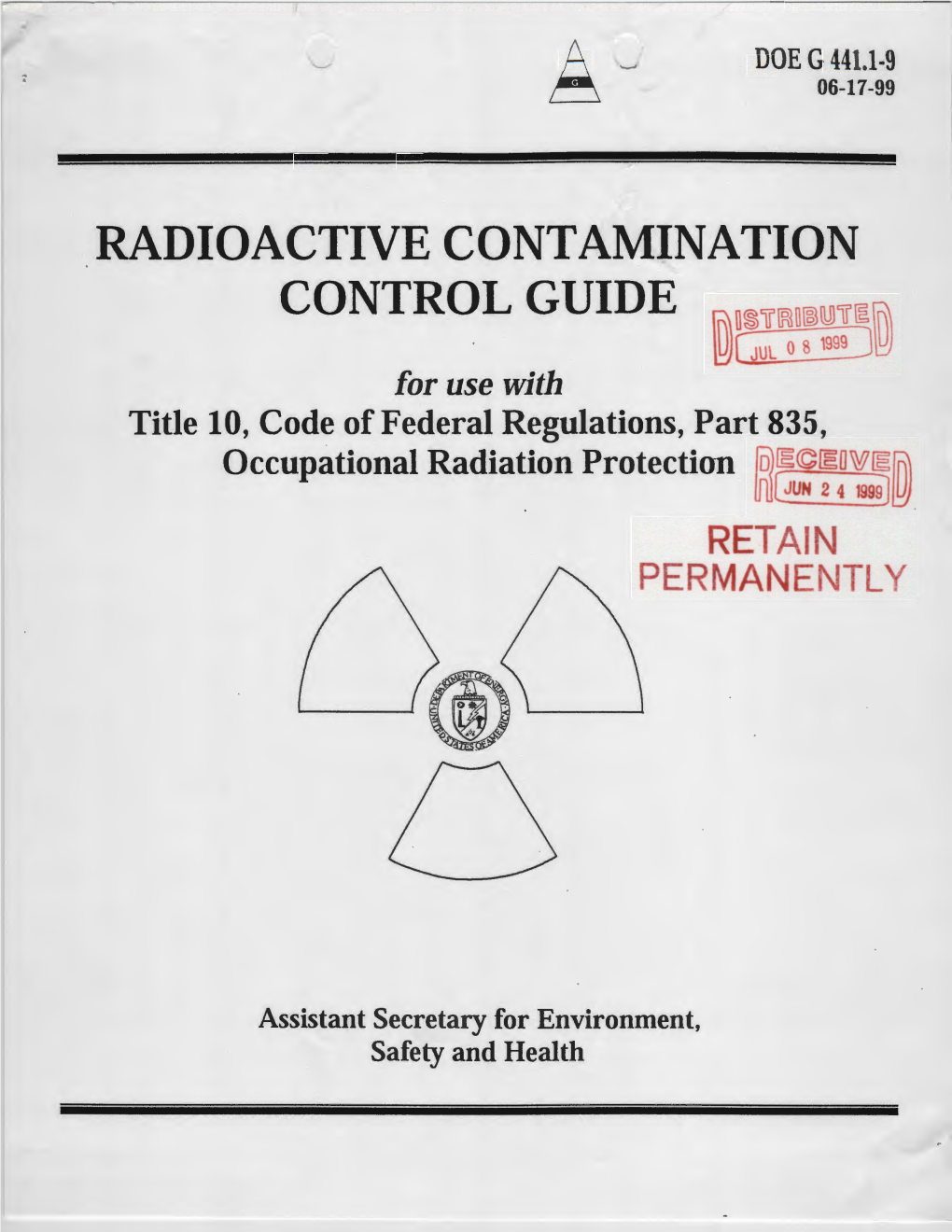 Radioactive Contamination Control Guide