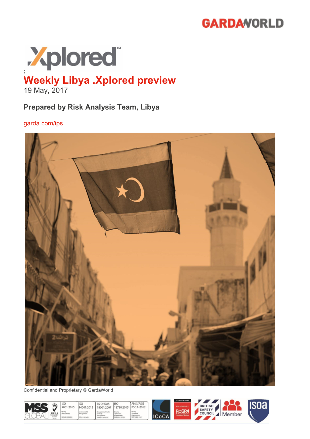 Weekly Libya .Xplored Preview 19 May, 2017
