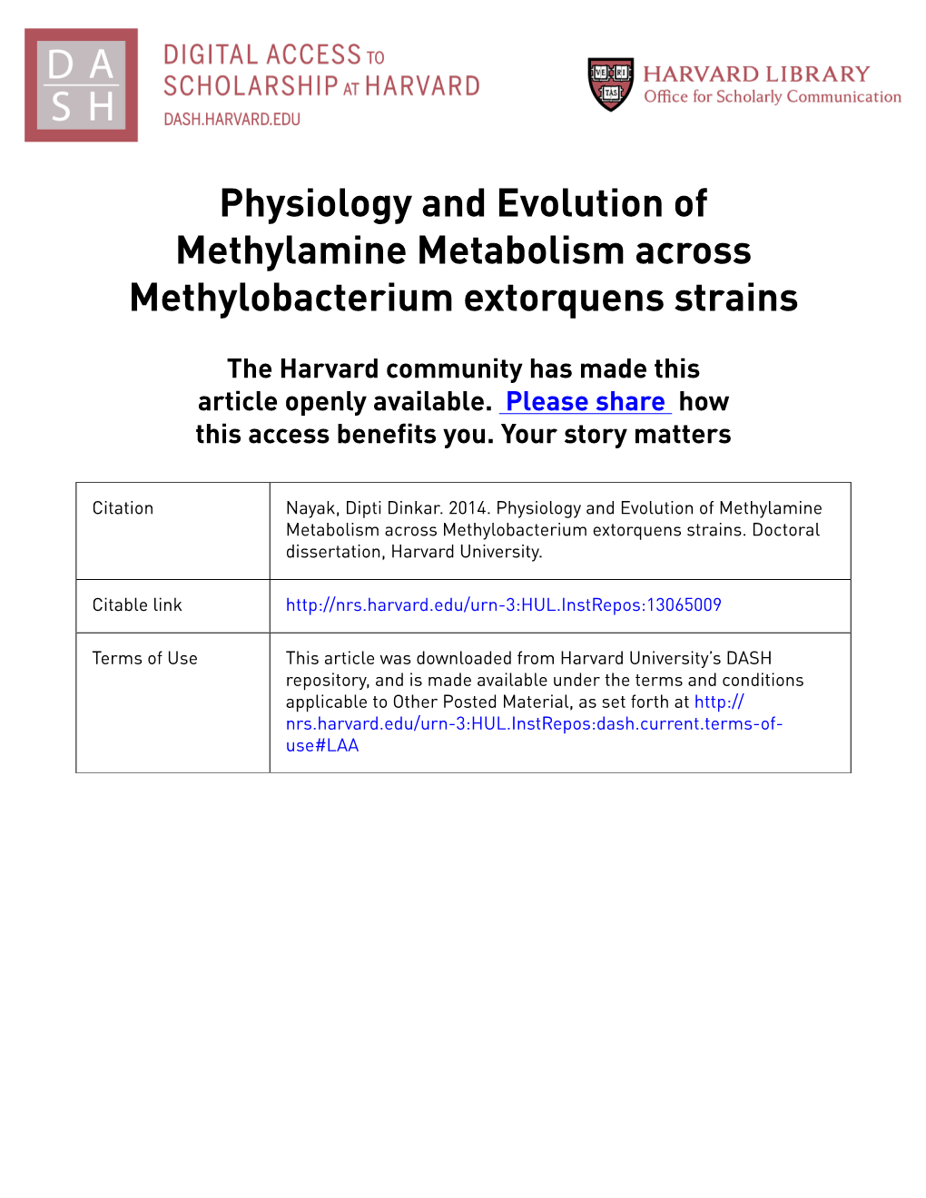 Physiology and Evolution of Methylamine Metabolism Across Methylobacterium Extorquens Strains