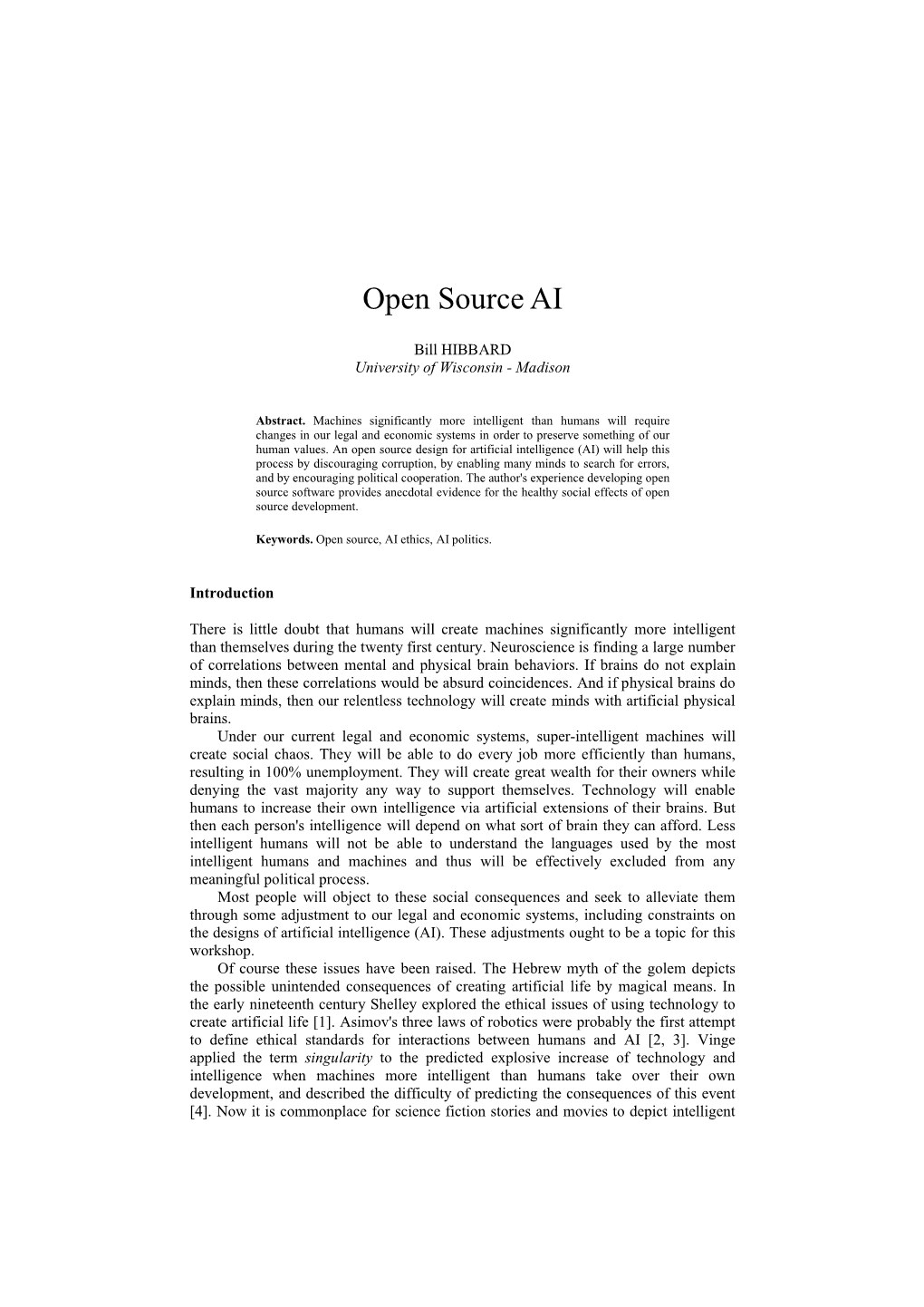 Open Source AI