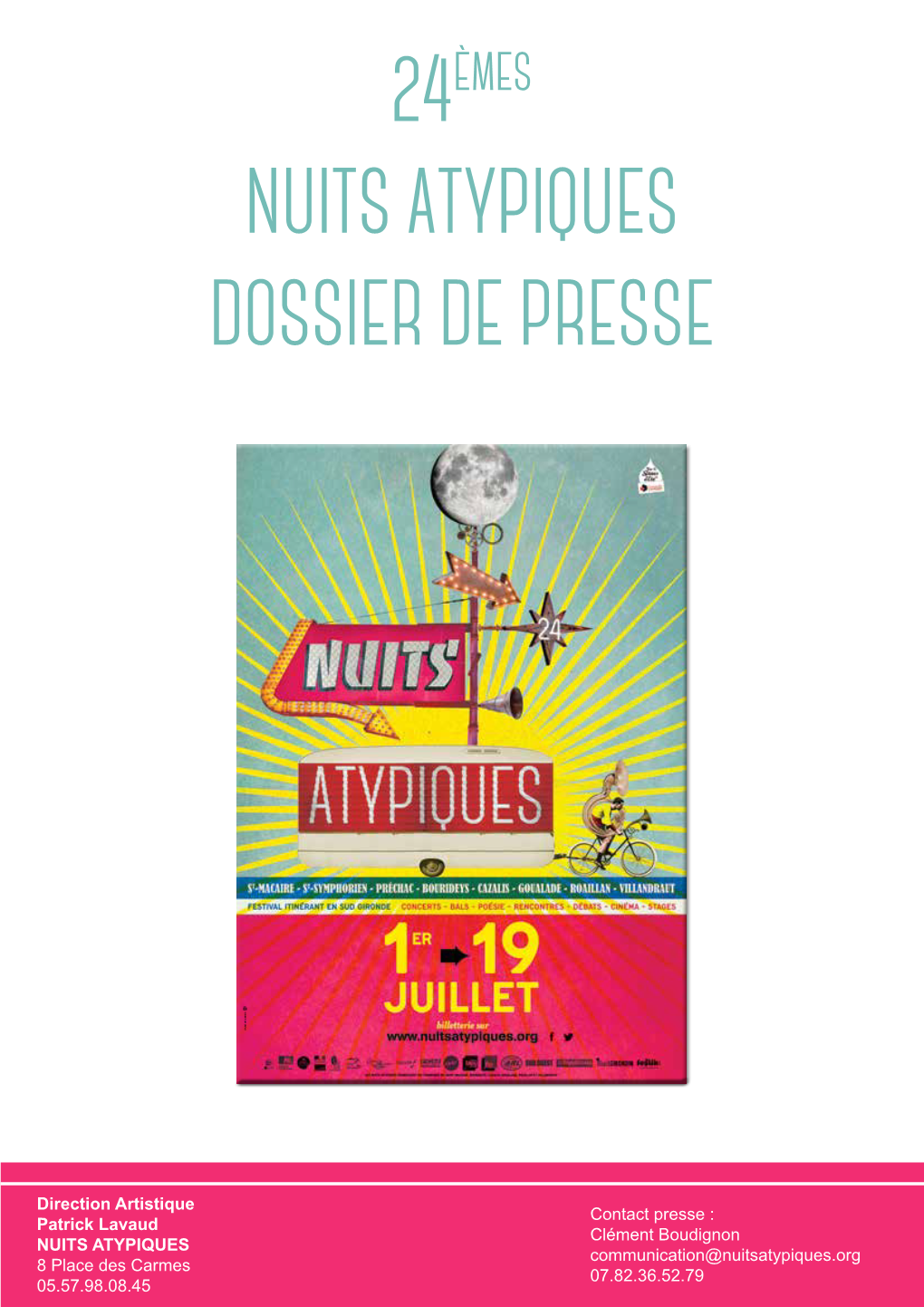 Nuits Atypiques Dossier De Presse