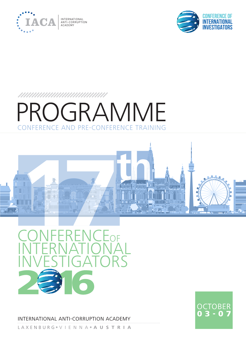 Programme Conference and Pre-Conference Training Th