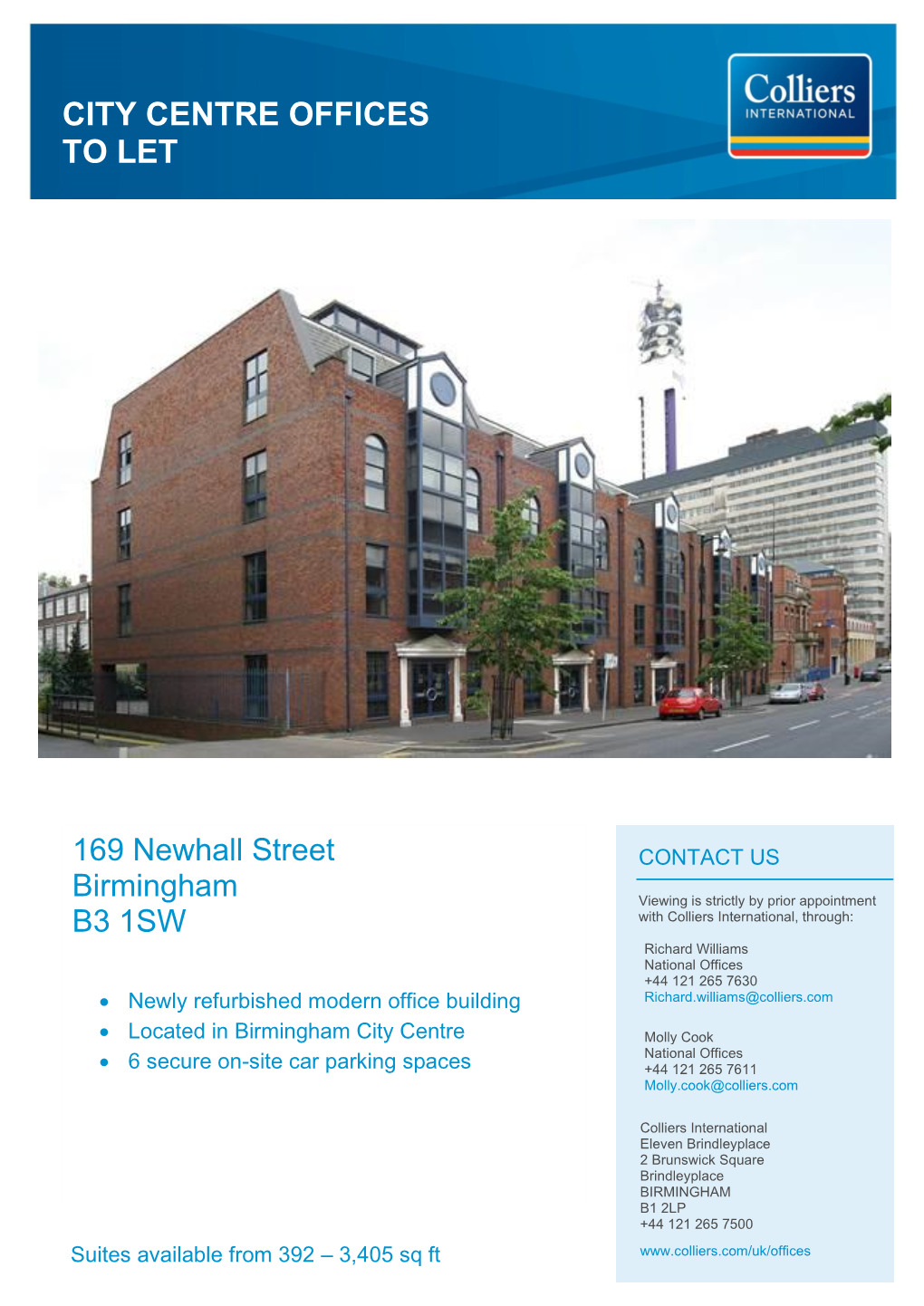 City Centre Offices to Let