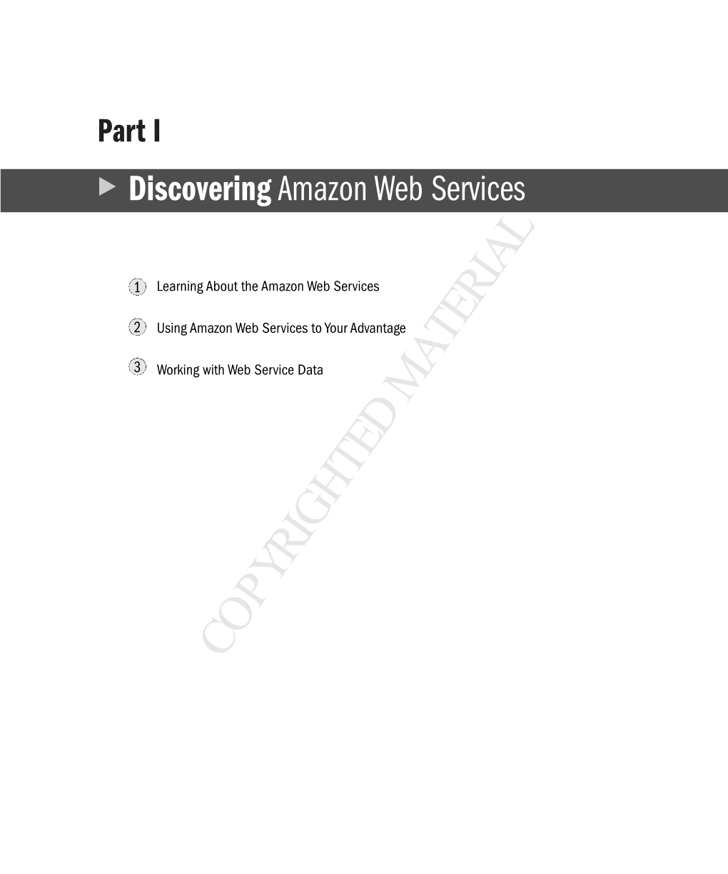 Learning About Amazon Web Services Getting the Amazon Installing the Kit Considering the Setup of Web Services Kit on a Machine the Development System