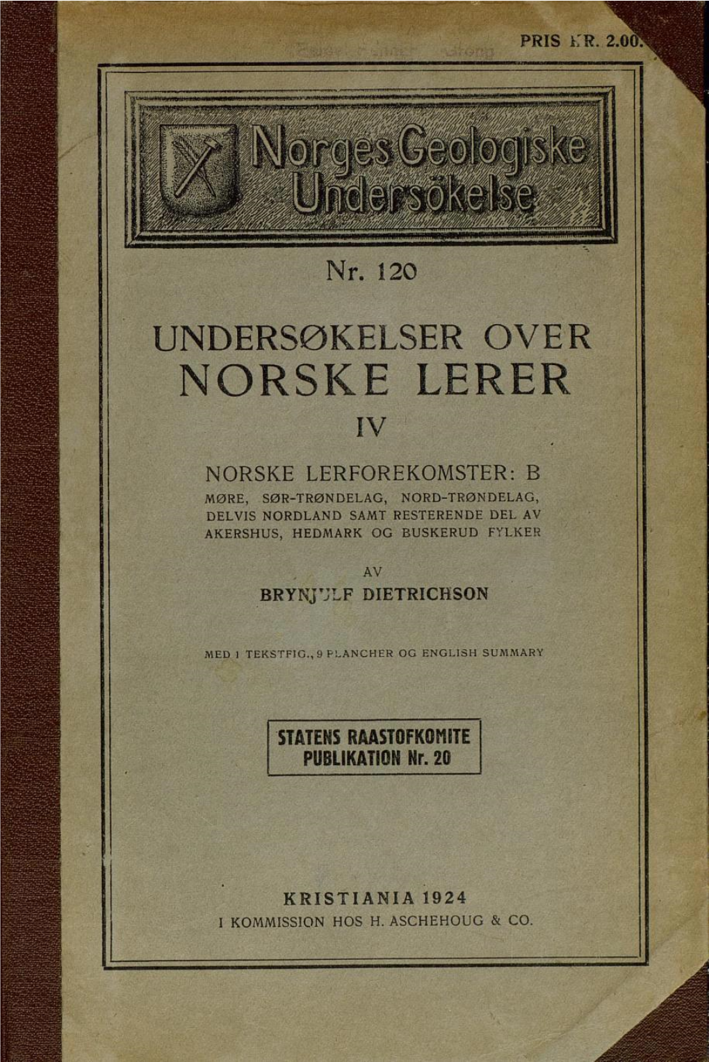 Norske Lerer Iv