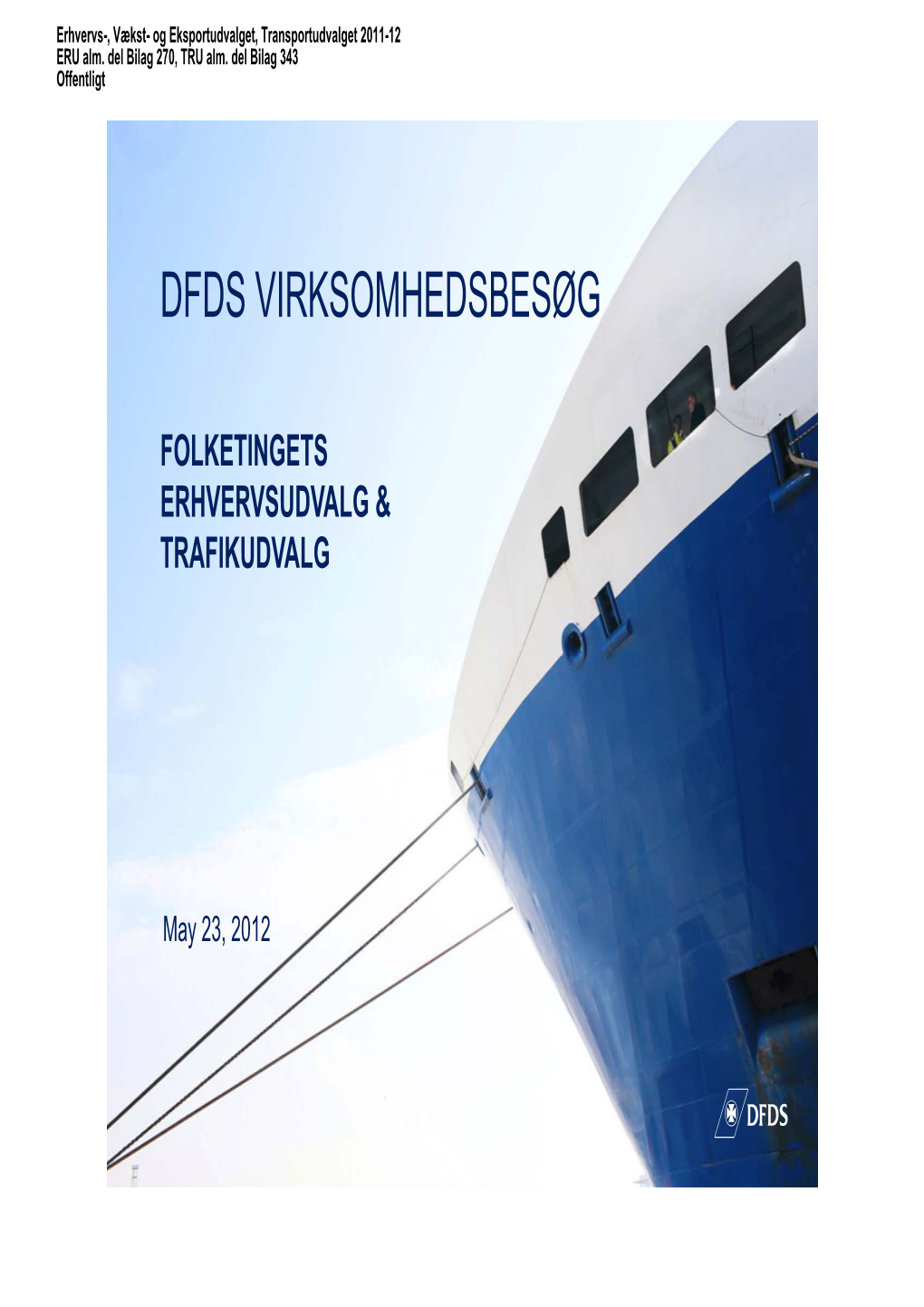 Dfds Virksomhedsbesøg