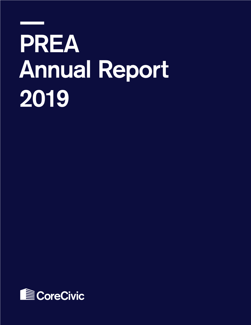 PREA Annual Report 2019