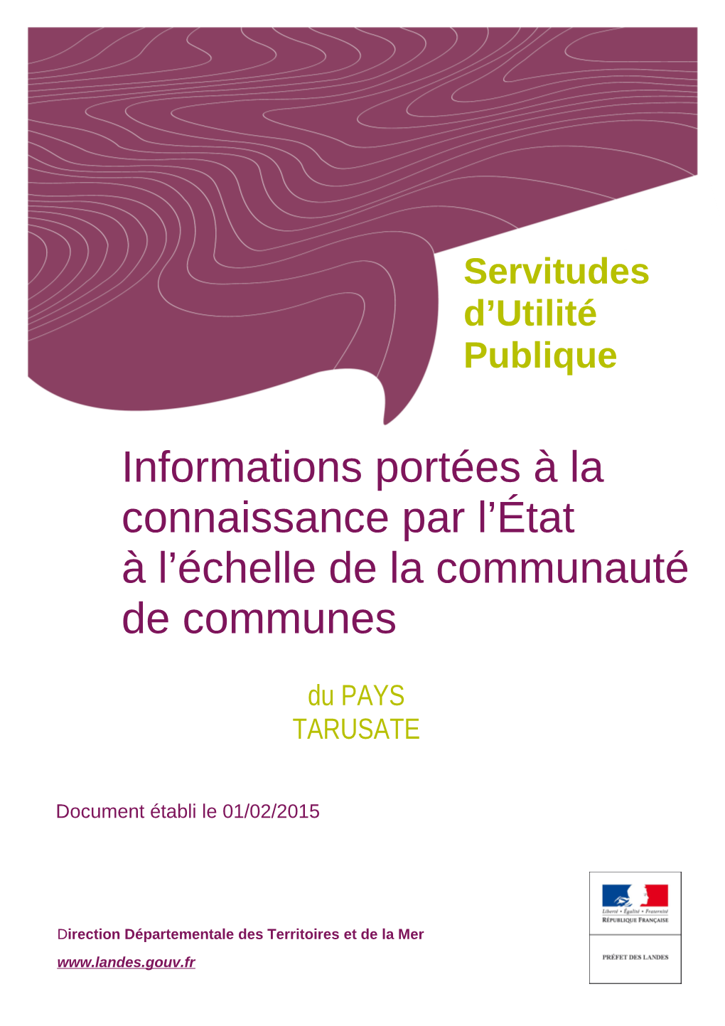 Servitudes D'utilité Publique