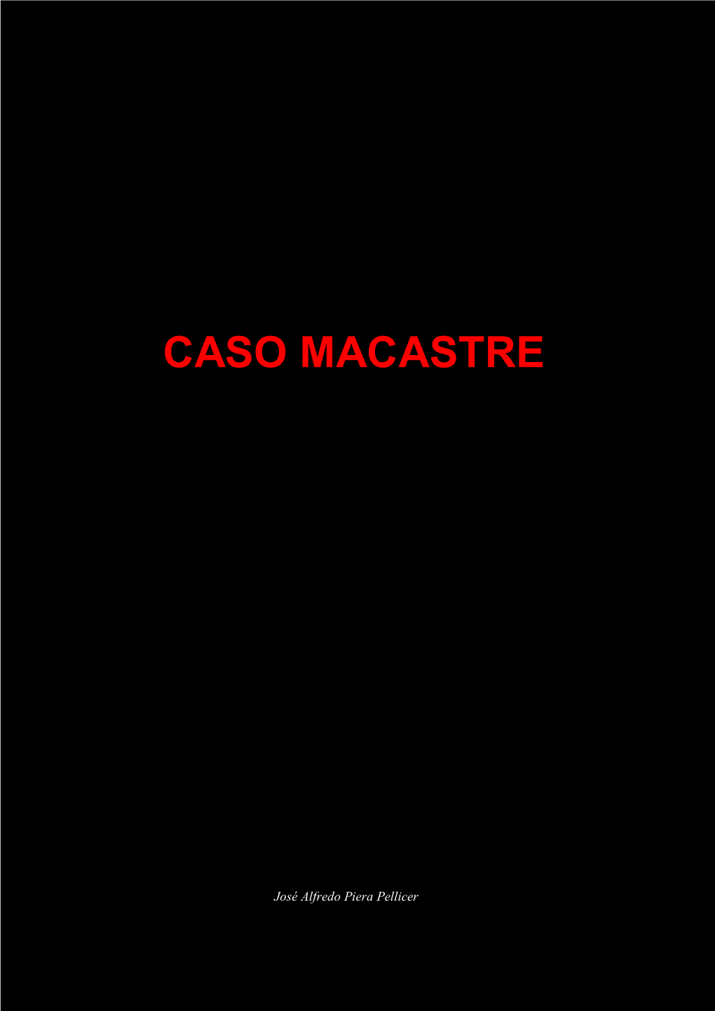 Caso Macastre