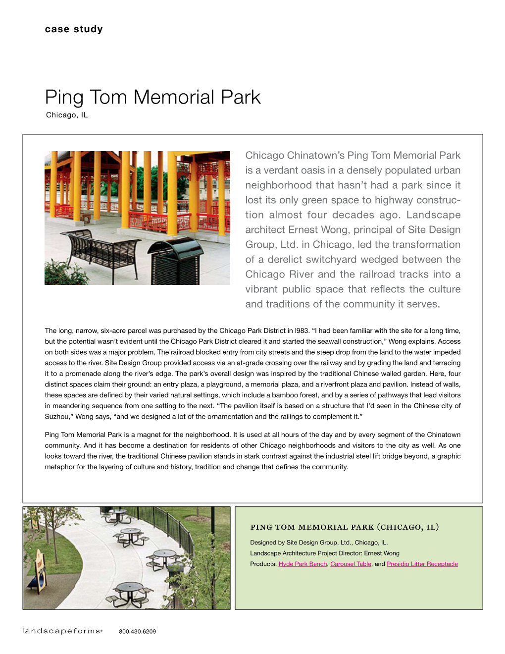 Ping Tom Memorial Park Chicago, IL