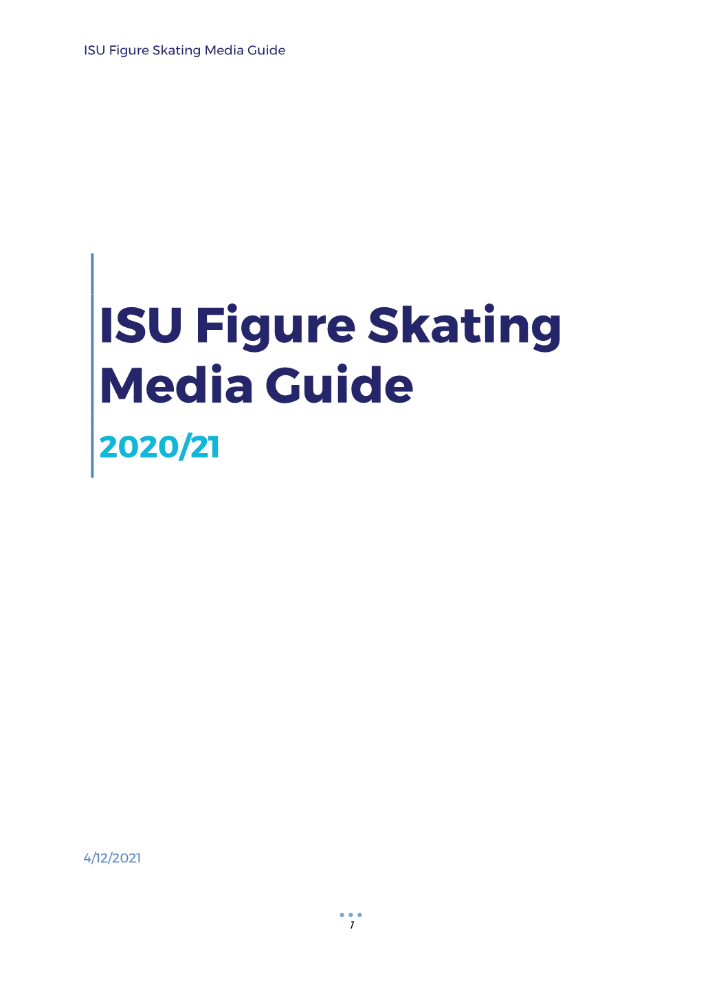 ISU Figure Skating Media Guide