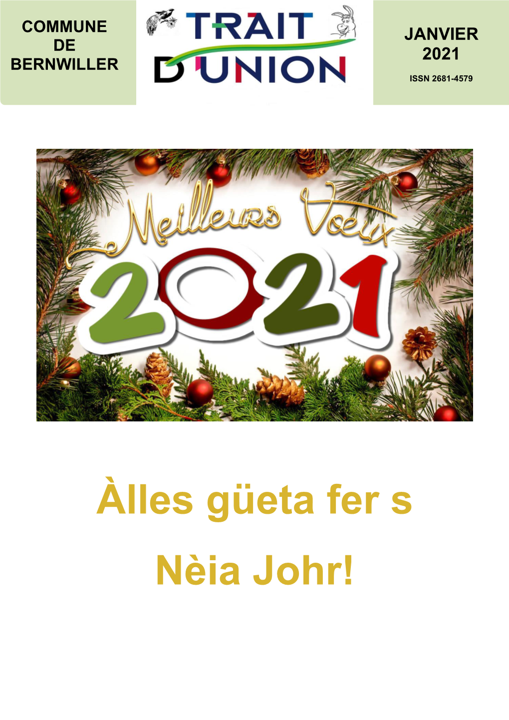 Àlles Güeta Fer S Nèia Johr!