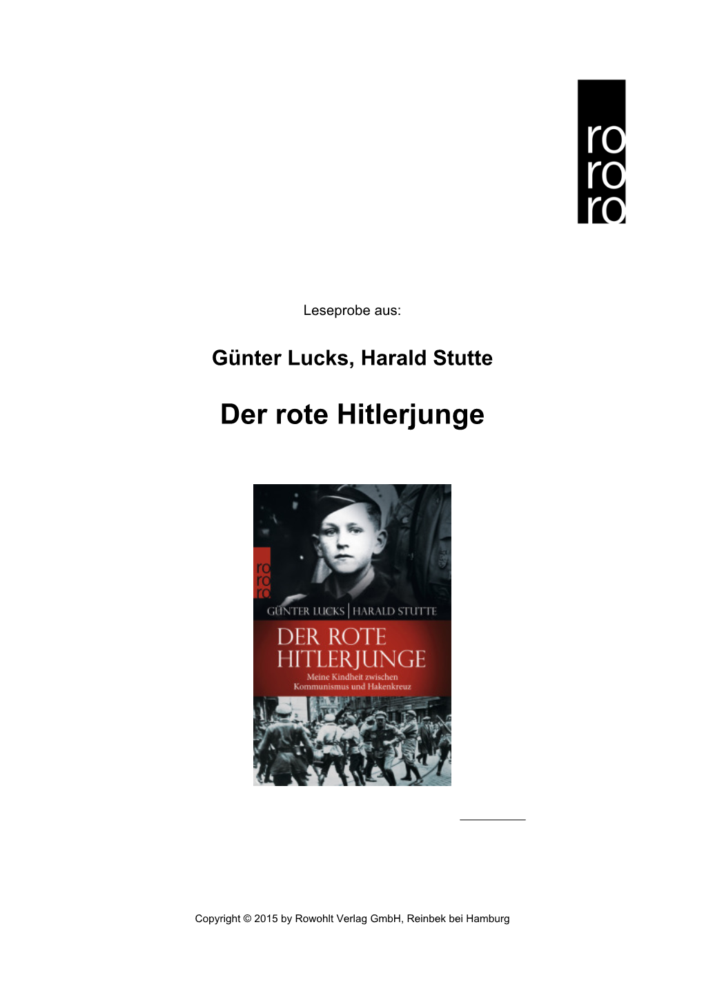 Der Rote Hitlerjunge