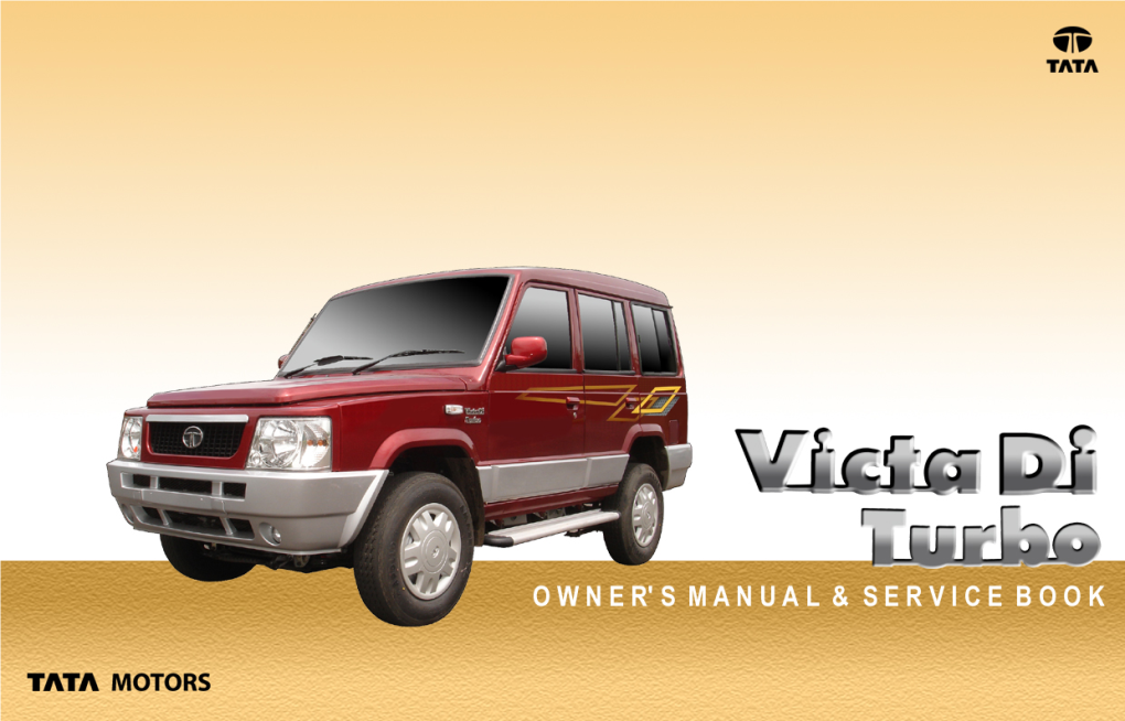 TATA Sumo Victa Di Turbo Owners Manual and Service Book.Pdf