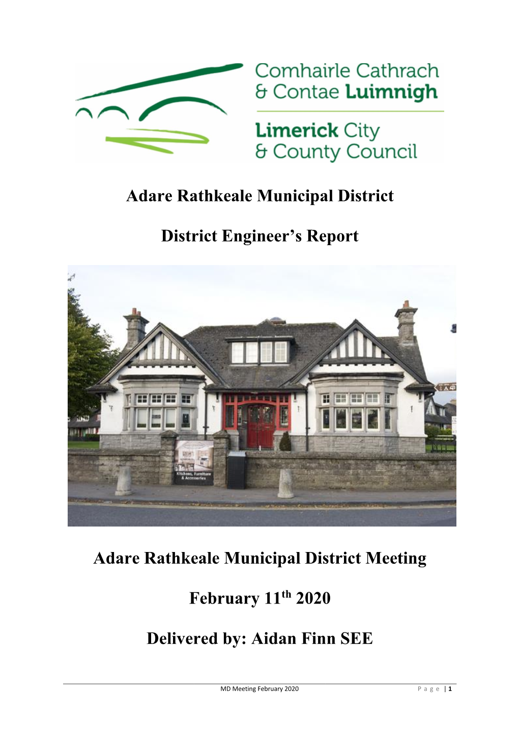 Adare Rathkeale Municipal District District Engineer's