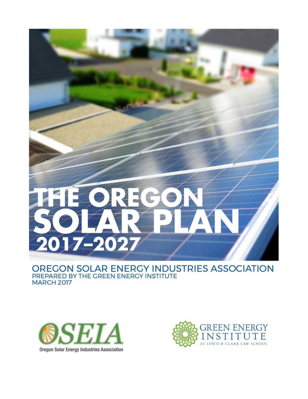 Oregon Solar Plan