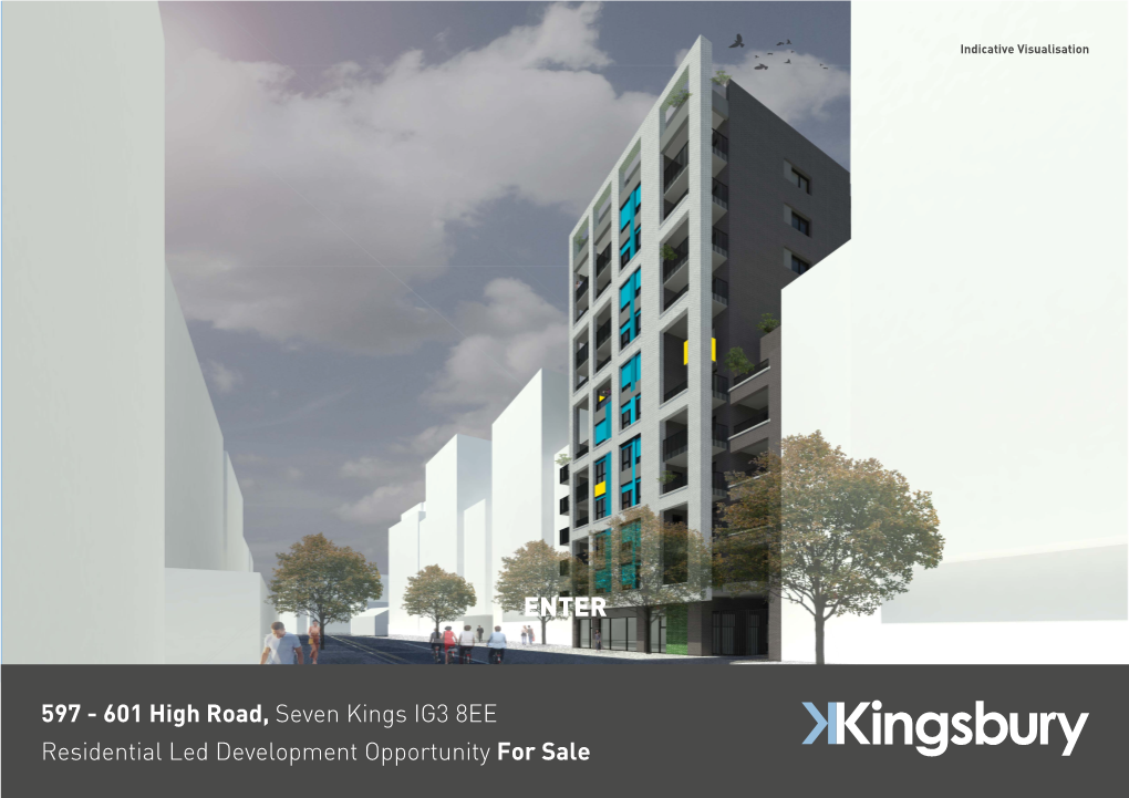 597 - 601 High Road, Seven Kings IG3 8EE Residential Led Development Opportunity for Sale 597 - 601 High Road, Seven Kings IG3 8EE