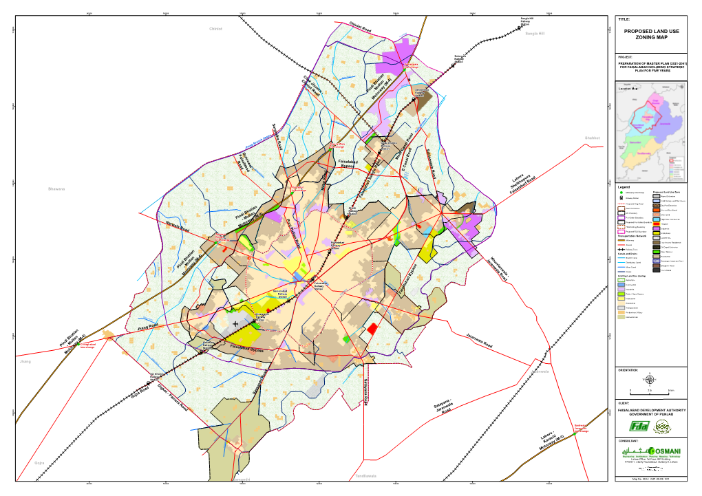 Proposed Draft of Faisalabad Master Plan 2021-2041