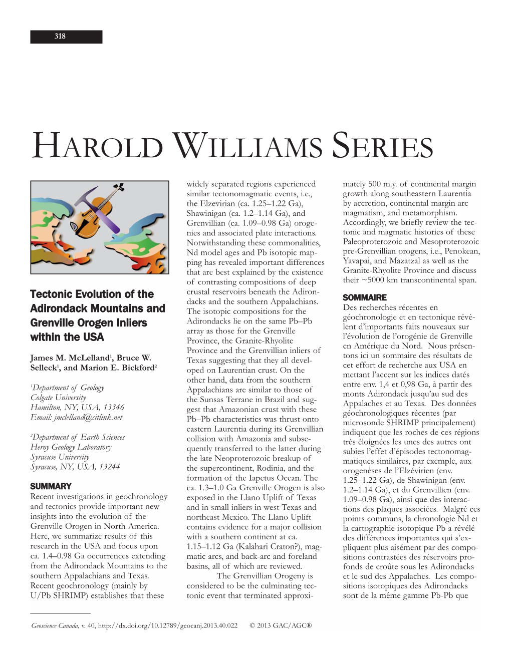 Harold Williams Series