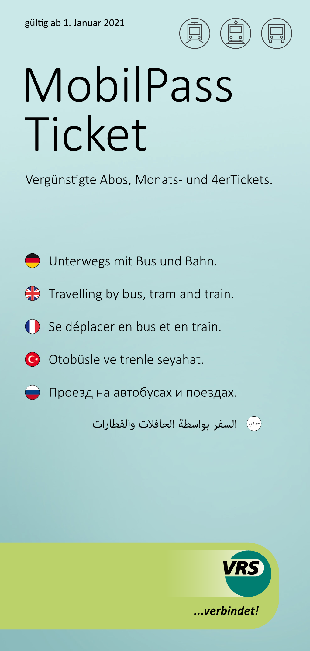 Mobilpass Ticket Vergünstigte Abos, Monats- Und 4Ertickets