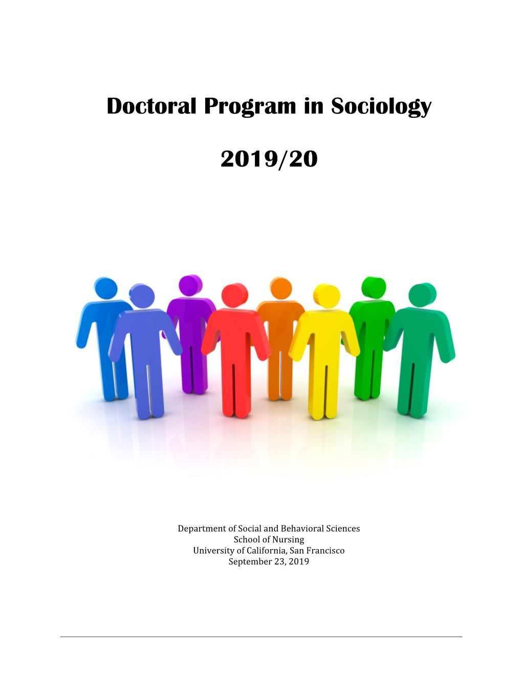 Sociology Student Handbook