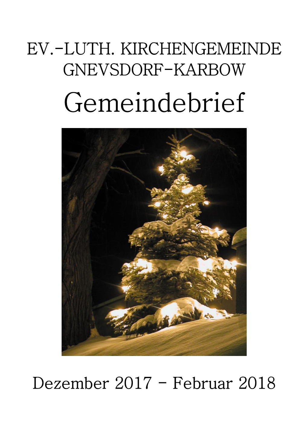 Gemeindebrief