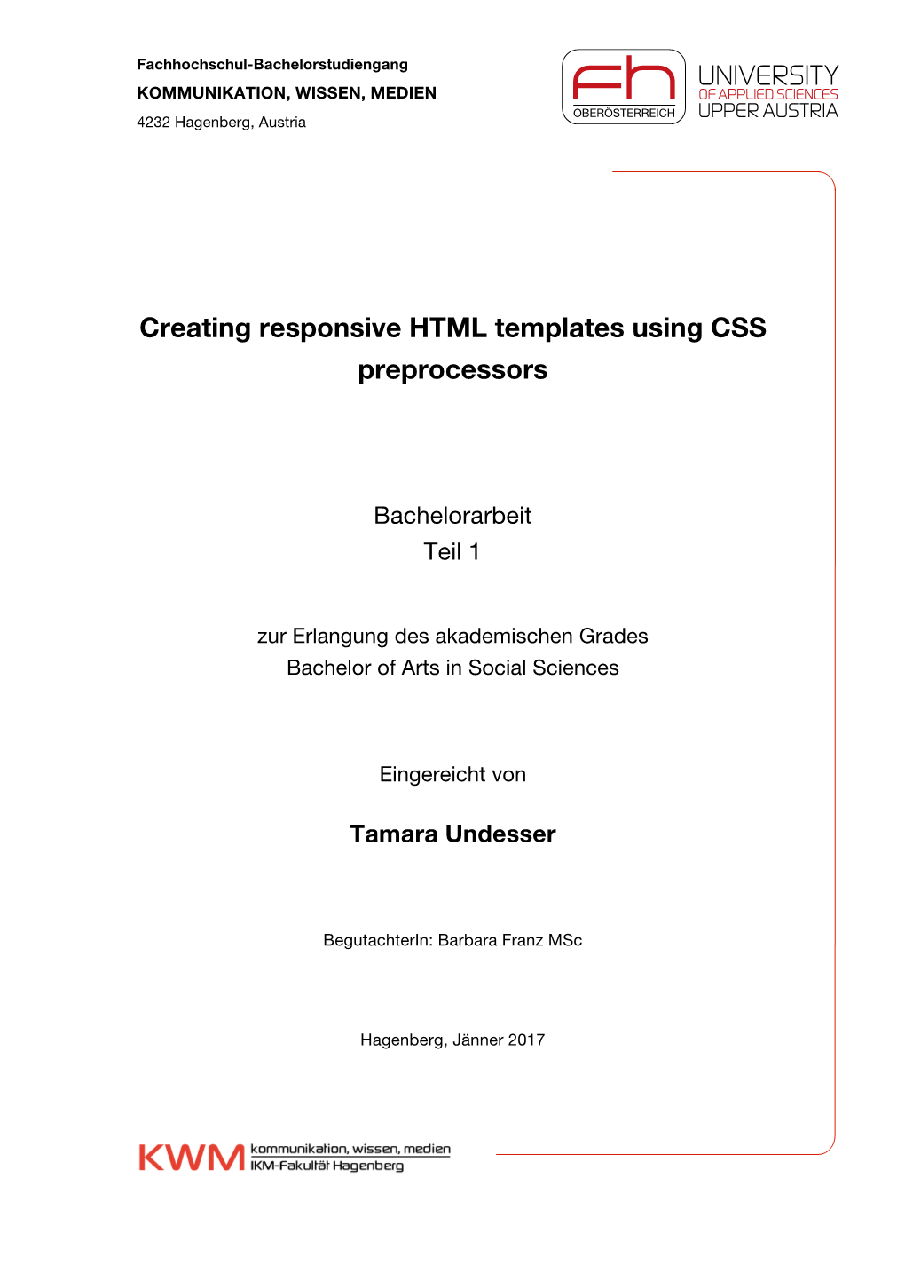 Creating Responsive HTML Templates Using CSS Preprocessors
