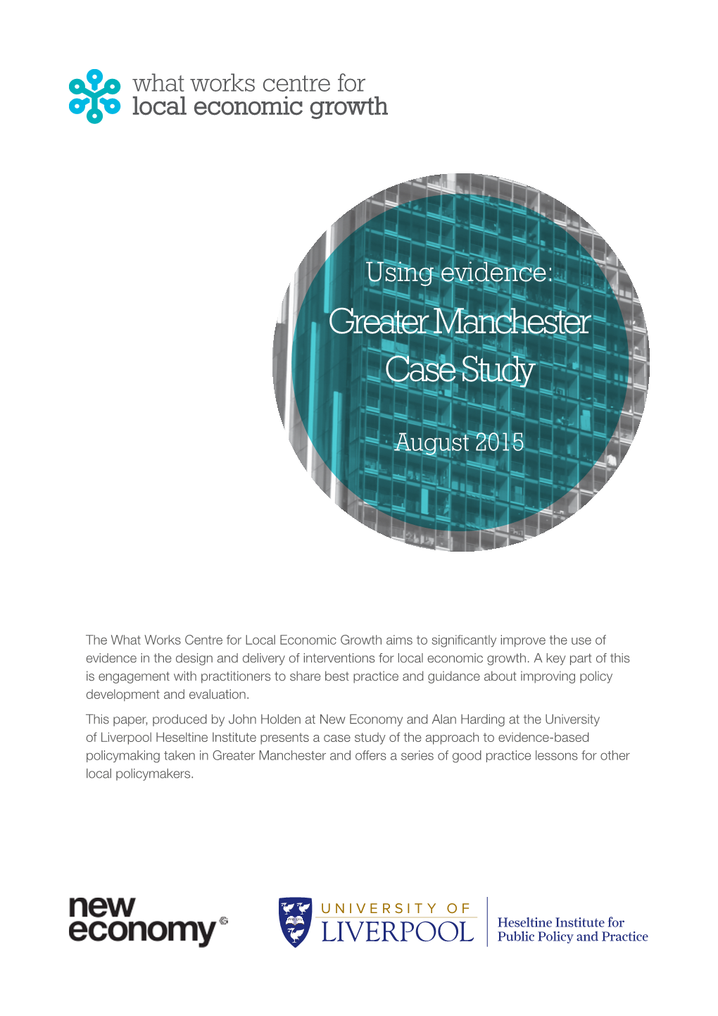 Greater Manchester Case Study