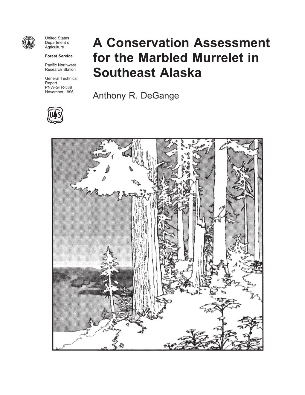 A Conservation Assessment for the Marbled Murrelet in Southeast Alaska