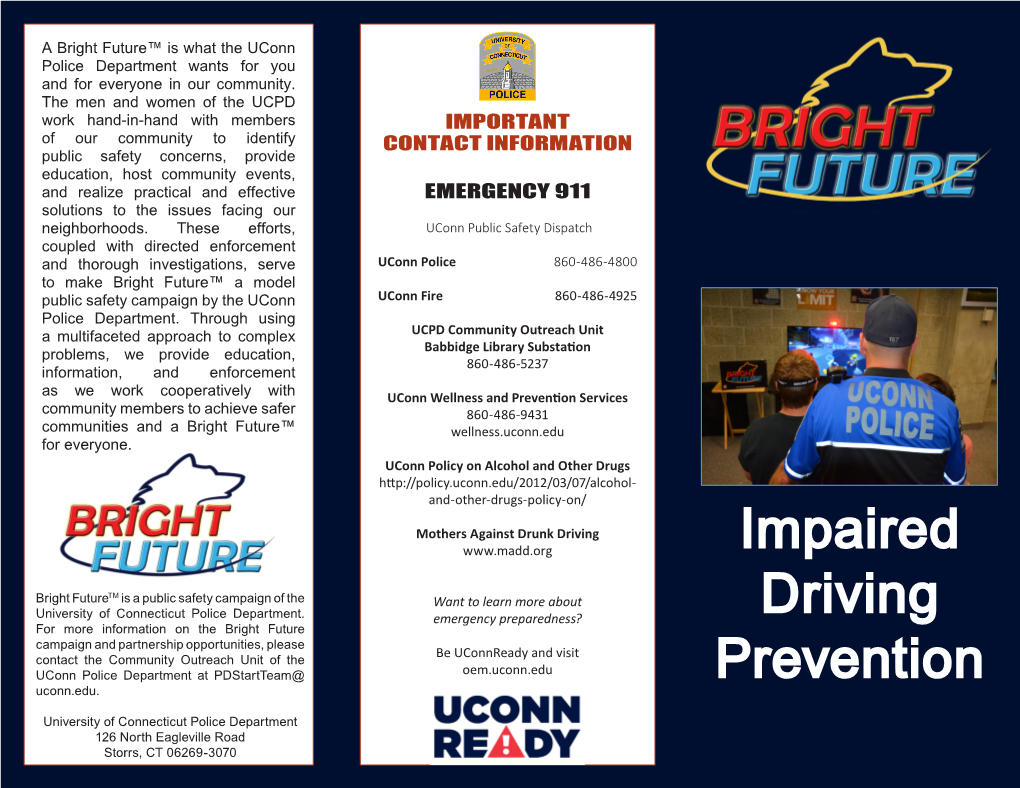 Impaired Driving Prevention