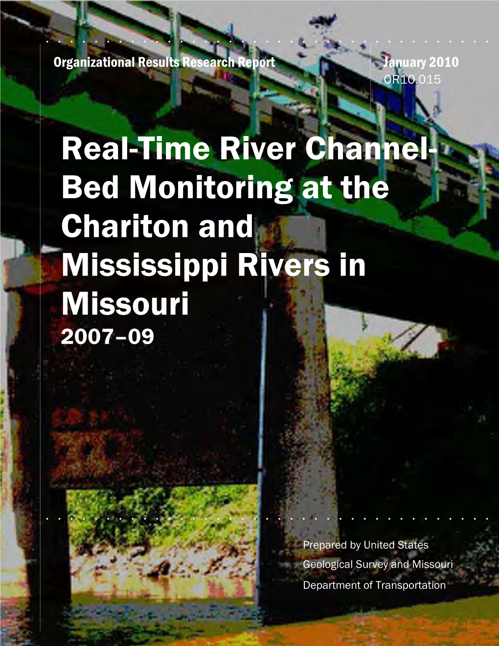 Bed Monitoring at the Chariton and Mississippi Rivers in Missouri 2007–09