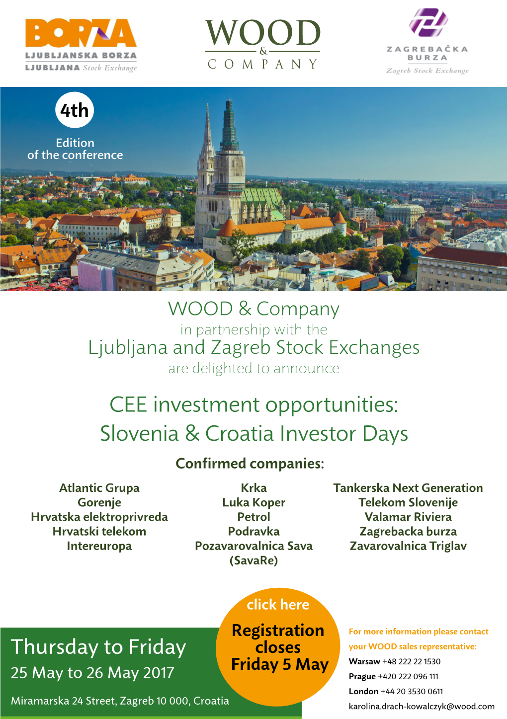 CEE Investment Opportunities: Slovenia & Croatia Investor Days