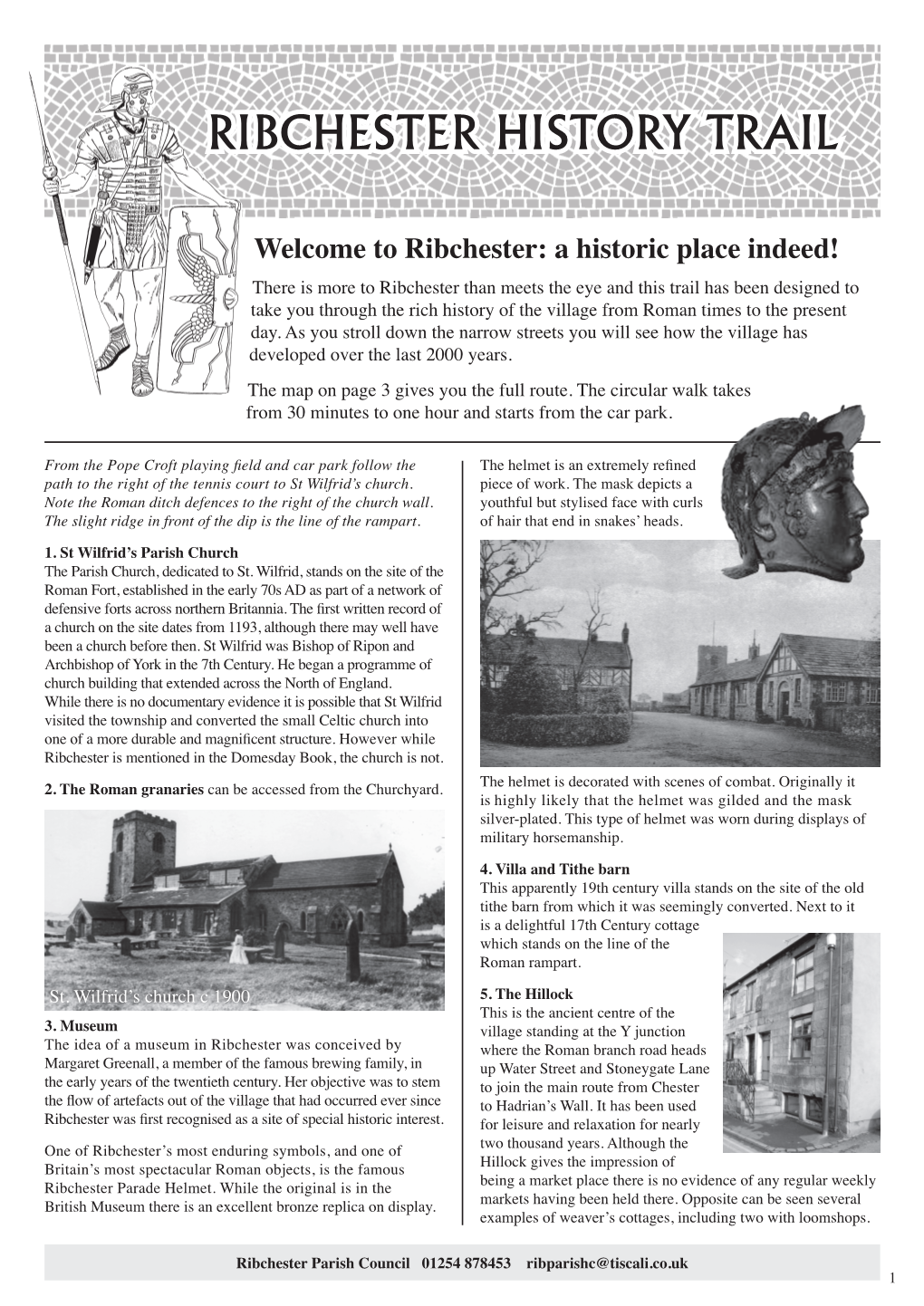 RIBCHESTER History Trail