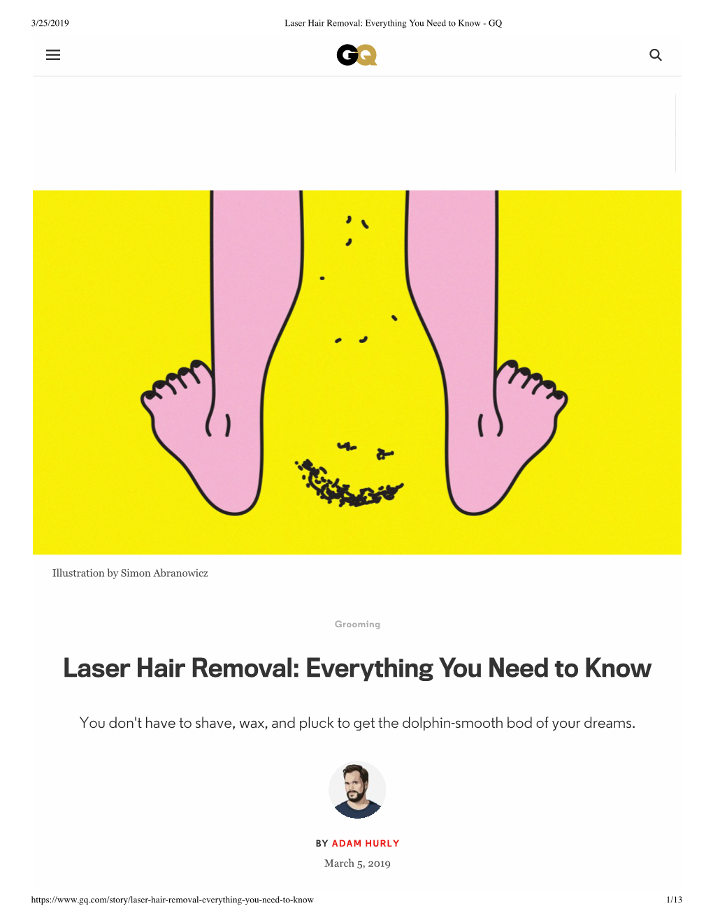 Laser Hair Removal: Everything You Need to Know - GQ