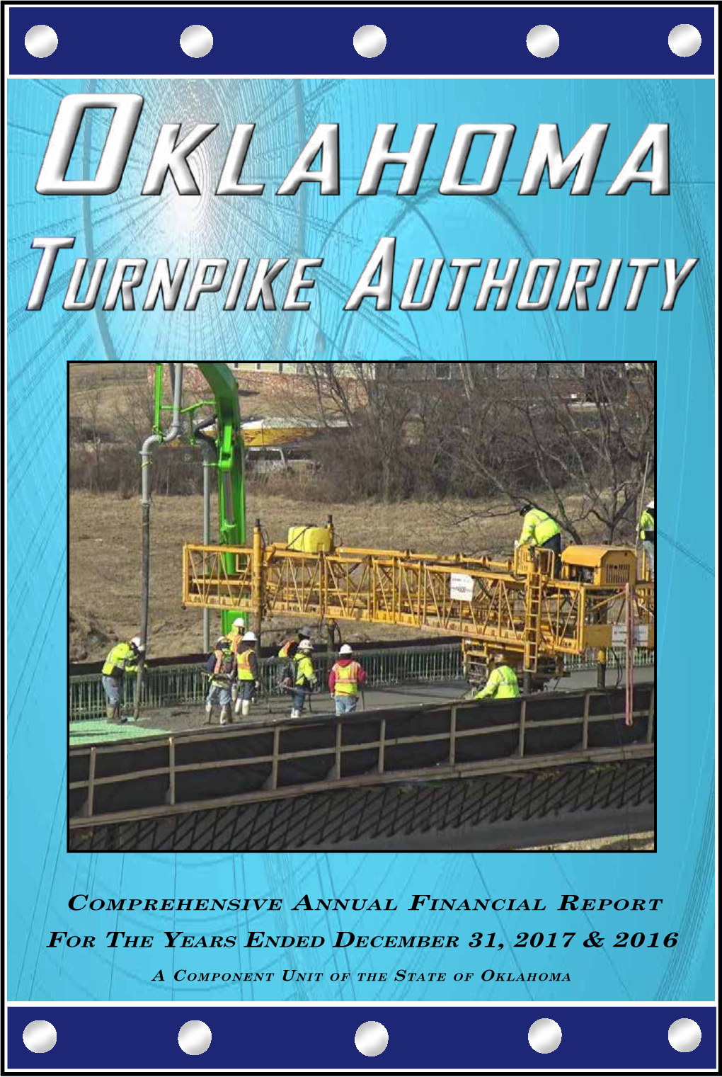 Oklahoma Turnpike Authority a Component Unit of the State of Oklahoma