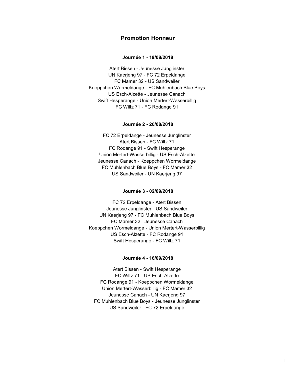 Werkkalender State All Gamdat All Division