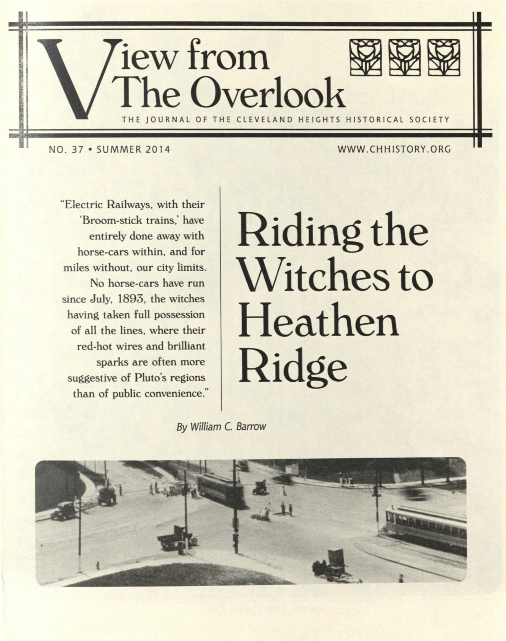 The Overlook the JOURNAL of the CLEVELAND HEIGHT S HISTORICAL SOCIETY