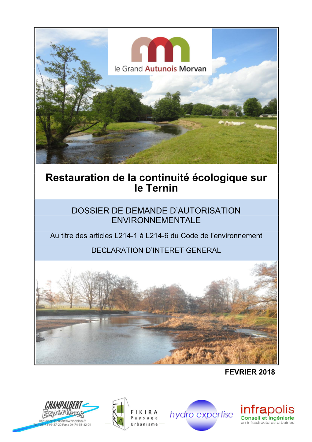 Restauration De La Continuité Écologique Sur Le Ternin