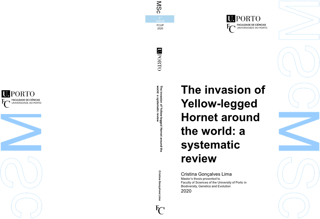The Invasion of Yellow-Legged Hornet Around the World: a Systematic Review