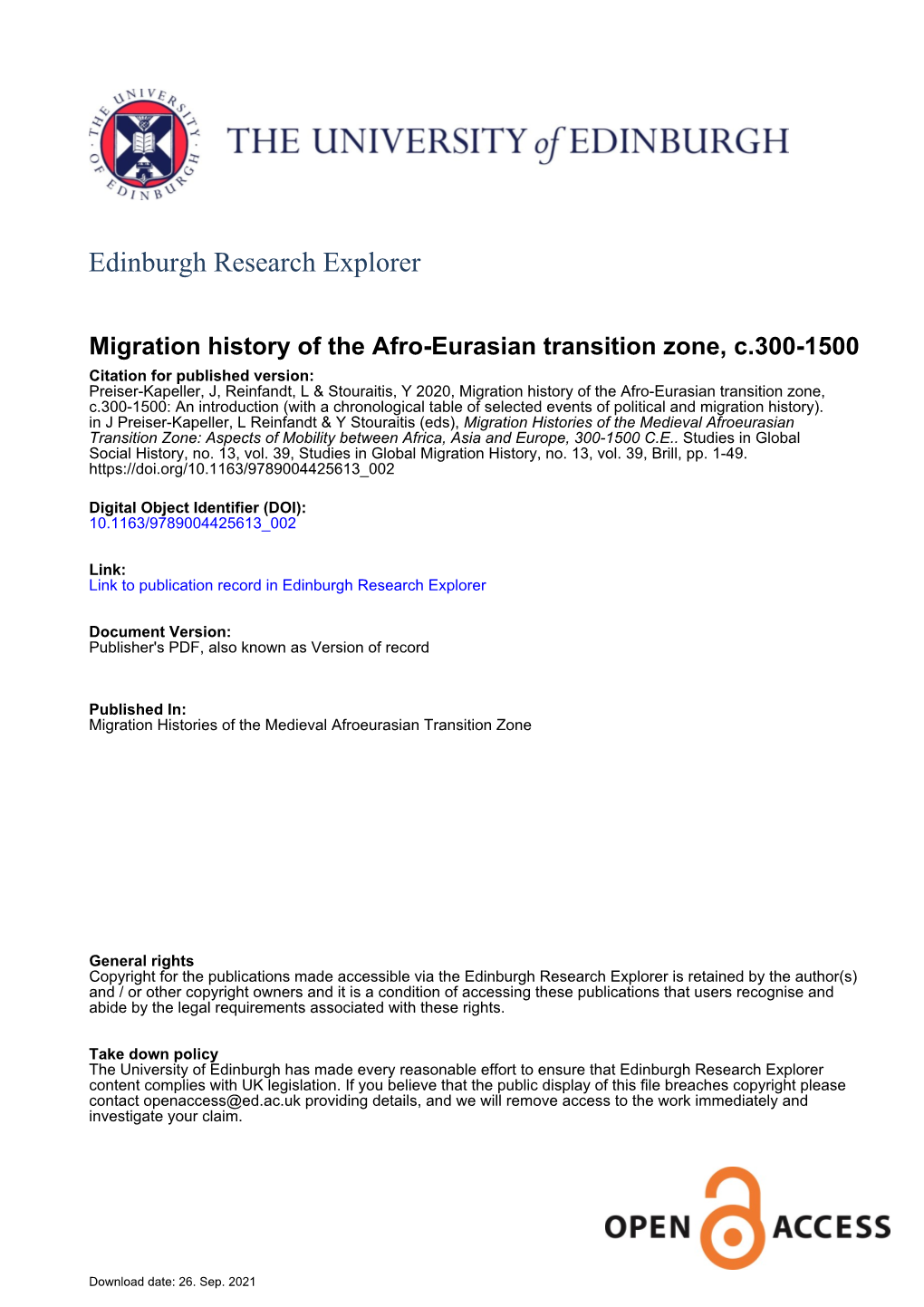 Edinburgh Research Explorer