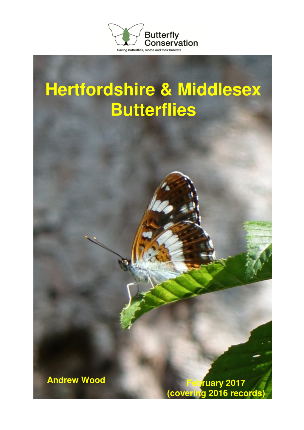 Hertfordshire & Middlesex Butterflies