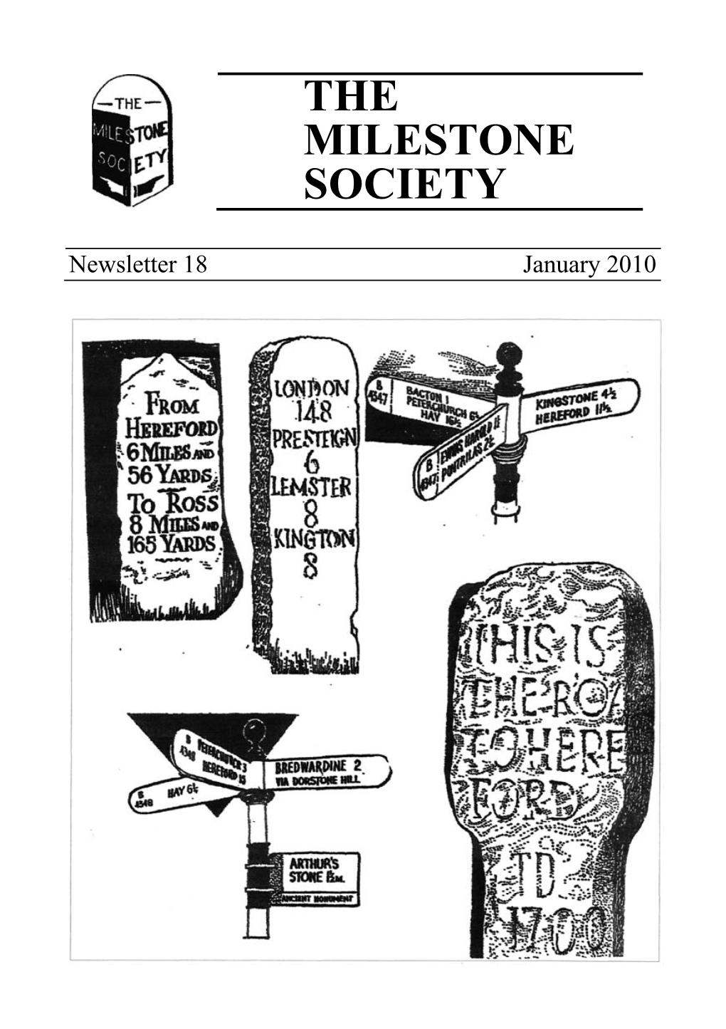Milestone Society Newsletter 18