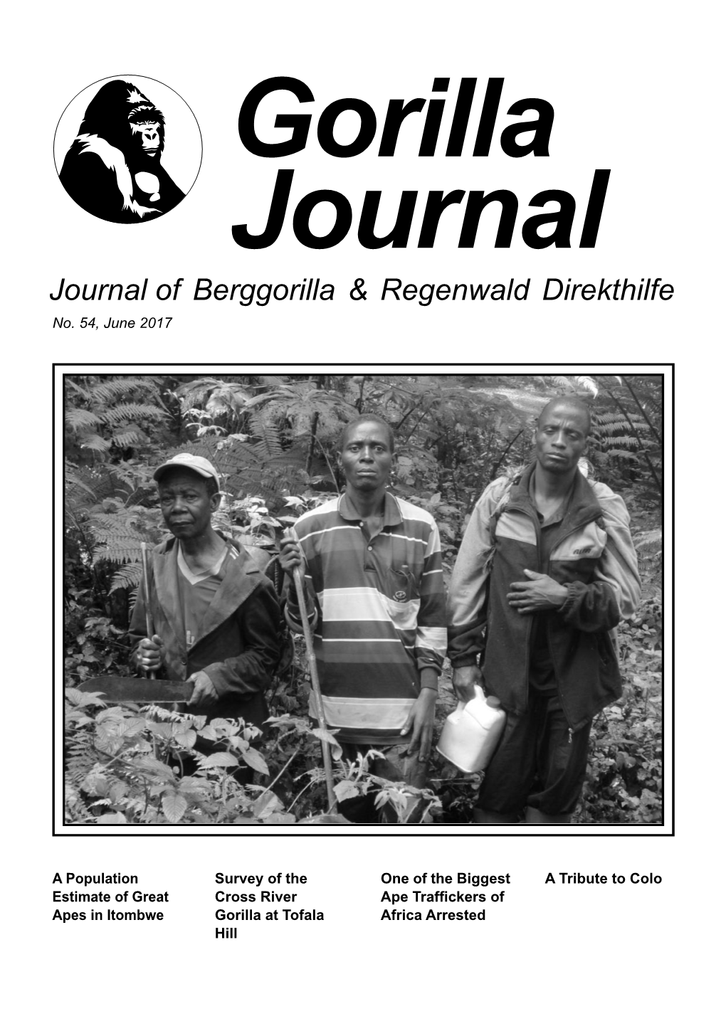 Journal of Berggorilla & Regenwald Direkthilfe