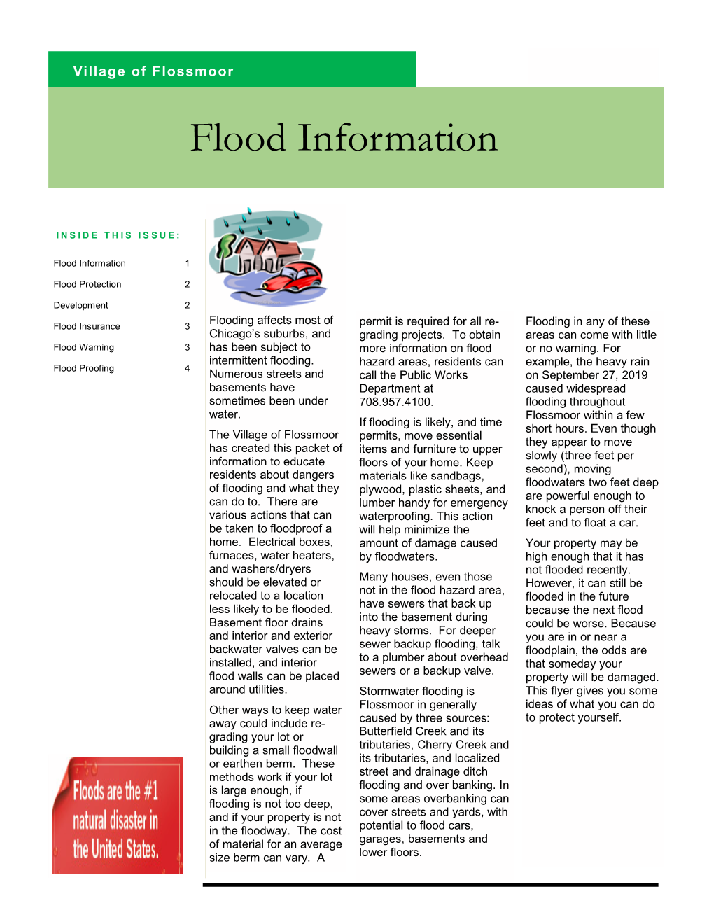 Flood Information