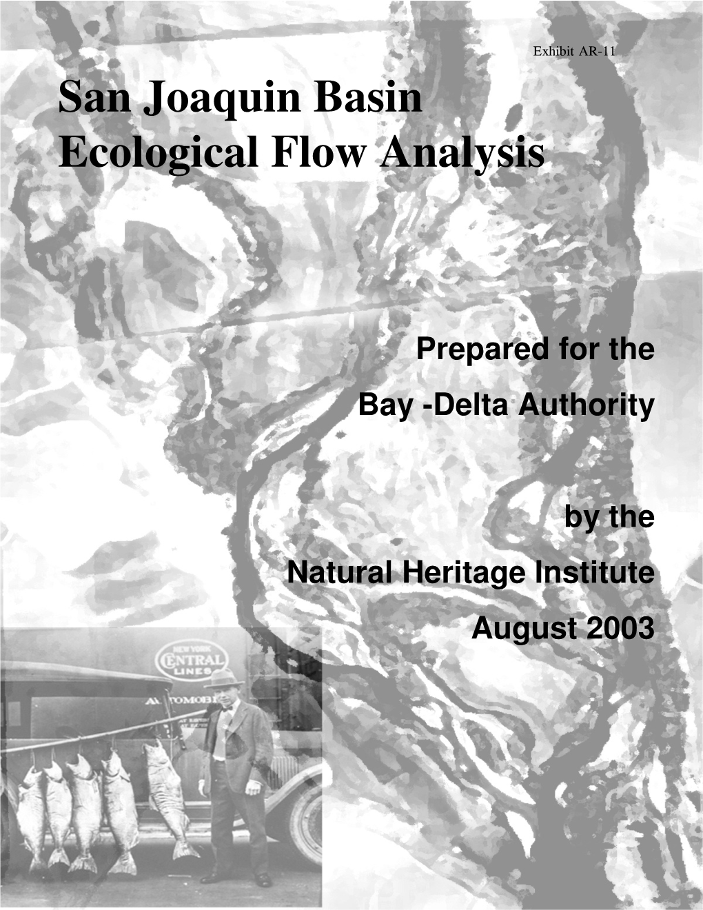 San Joaquin Basin Ecological Flow Analysis