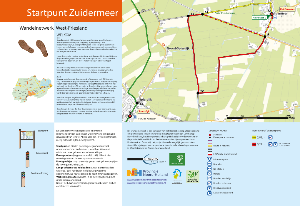 Startpunt Zuidermeer Hier Staat U