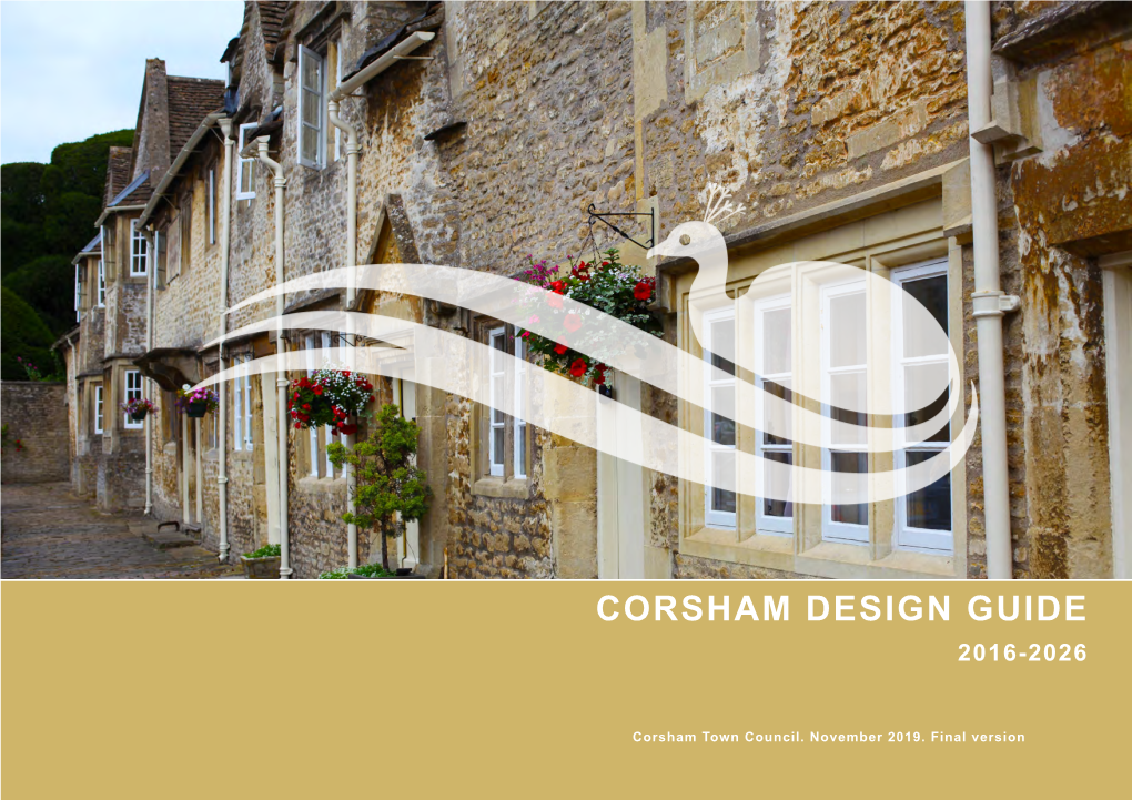 Corsham Design Guide 2016-2026
