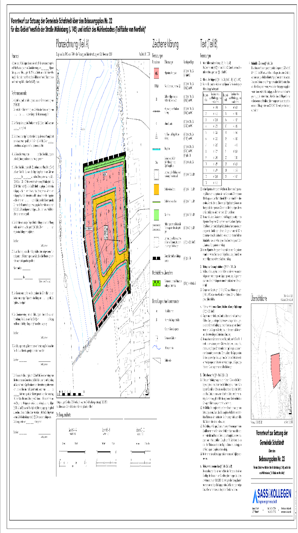 Aufstellung Des Bebauungsplanes Nr. 22 Der